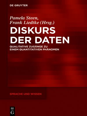cover image of Diskurs der Daten